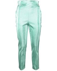 Elisabetta Franchi - Slim-Fit Trousers - Lyst