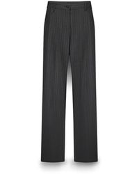 Summum - Straight Trousers - Lyst