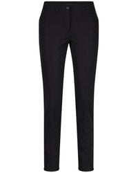 Cambio - Broeken ,Zwart ,Slim-Fit Broeken - Lyst