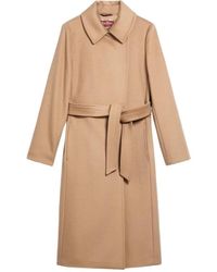 Max Mara - Max Mara Coats Camel - Lyst
