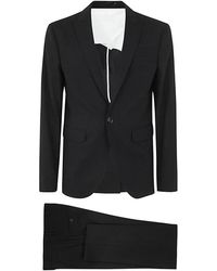 DSquared² - Kostuums ,Zwart ,Katoen Tokio Single-Breasted Suit - Lyst