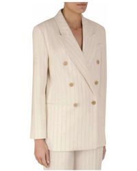 Zimmermann - Jassen ,Wit ,Katoen Luminosity Relaxed Jacket - Lyst