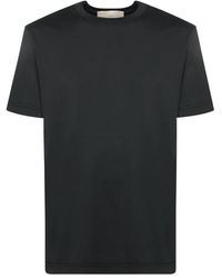 Costumein - Tops ,Zwart ,Katoen Zachte Zwarte T-Shirt Voor Casual Gelegenheden - Lyst