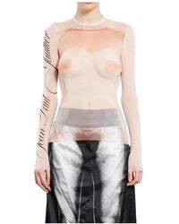 Jean Paul Gaultier - Long Sleeve Tops - Lyst