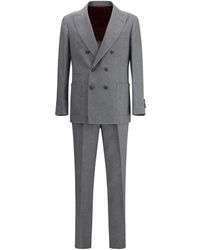 Brunello Cucinelli - Verfijnd Linnen Pak - Lyst