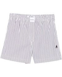 The Attico - Gestreifte Boxershorts - Lyst