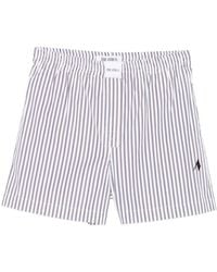 The Attico - Striped Boxer Shorts - Lyst