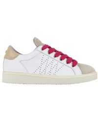 Pànchic - Schoenen ,Wit ,Leer Lace-Up Sneakers - Lyst