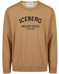 Iceberg - Round-Neck Knitwear - Lyst