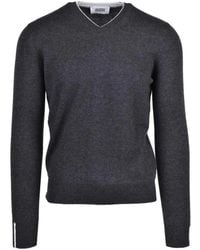 Alpha Studio - Pullover Mit V-Ausschnitt - Lyst