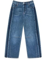 Munthe - Jeans ,Blauw ,Straight Jeans - Lyst