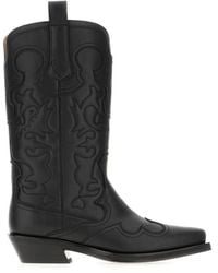 Ganni - Cowboy Boots - Lyst