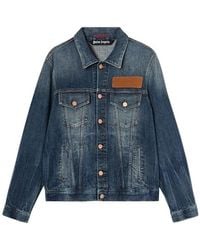 Palm Angels - Denim Jackets - Lyst