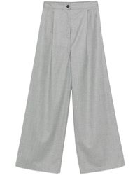 Barba Napoli - Wide Trousers - Lyst