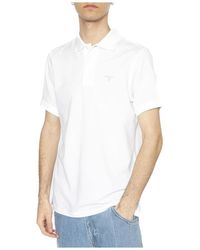 Barbour - Tops ,Wit ,Polo Shirt - Lyst