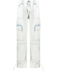 Off-White c/o Virgil Abloh Regular Fit Jeans - - Heren - Wit