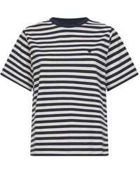 Weekend by Maxmara - Tops ,Veelkleurig ,Katoen Max Mara Weekend T-Shirts En Polo's - Lyst