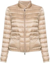 Moncler - Chaqueta Acolchada Con Cuello Alto, Mujer, Talla - Lyst