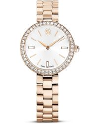 Swarovski - Elegante Goldene Damenuhr Certa Design - Lyst