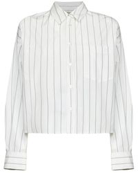 Weekend by Maxmara - Overhemden ,Wit ,Katoen Certosa Shirt - Lyst
