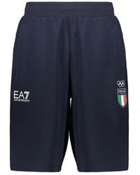 EA7 - Casual Shorts - Lyst