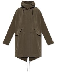 Dolce & Gabbana - Jassen ,Groen ,Polyester Jas Type Parka - Lyst
