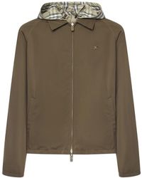 Burberry - Jassen ,Groen ,Katoen Light Jassen - Lyst