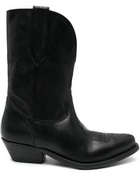 Golden Goose - Smooth Grain Leather Ankle Boots - Lyst