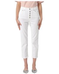 Dondup - Cropped Trousers - Lyst