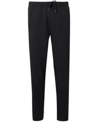 KARL LAGERFELD - Broeken ,Zwart ,Katoen Slim-Fit Joggingbroek - Lyst