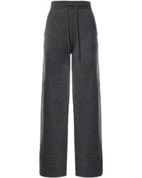 Max Mara - Wijde Kasjmier Broek - Lyst