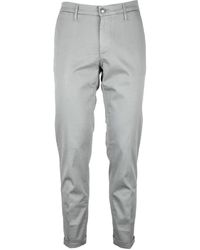 Re-hash - Broeken ,Grijs ,Katoen Broek - Lyst