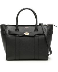 Mulberry - Kleine Bayswater Tas Met Rits - Lyst