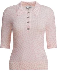 Ganni - Polo Shirts - Lyst