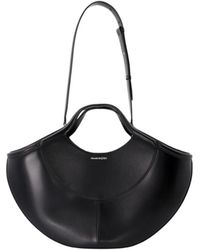 Alexander McQueen - Schwarze handtasche ss24,handbags - Lyst