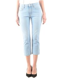 MSGM - Klassieke Denim Jeans Voor Dagelijks Gebruik - Lyst