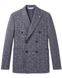 Manuel Ritz - Jassen ,Blauw ,Giacca - Lyst