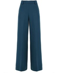 Attic And Barn - Broeken ,Blauw ,Blauwe Broek Voor - Lyst