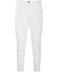 DSquared² - Pantaloni bianchi da uomo - Lyst
