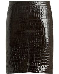 Tom Ford - Skirts > leather skirts - Lyst