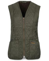 Barbour - Groene Fleece Betty Liner Jas - Lyst