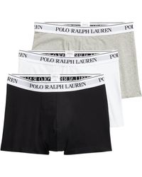 Ralph Lauren - Unterhose trunks 3er pack - Lyst