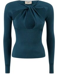 Coperni - Truien & Vesten ,Groen ,Peacock Top - Lyst