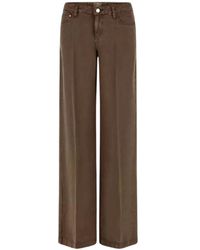 Guess - Wide Trousers - Lyst