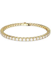 Swarovski - Matrix Braccialetto Tennis - Lyst
