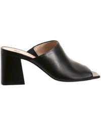 Högl - Heeled Mules - Lyst