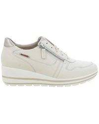 Mobils - Ecru abby perf schuhe - Lyst