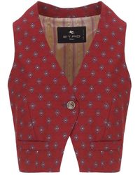 Etro - Vests - Lyst