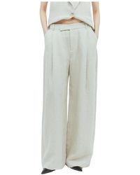 St. Agni - Trousers > wide trousers - Lyst