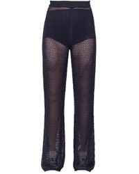 Moschino - Wide Trousers - Lyst